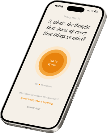 Mialo app — tap to speak.
